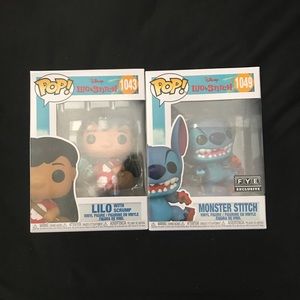 Lilo and stitch funko pops